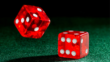two red dice