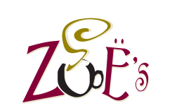 zoes coffe shop logo