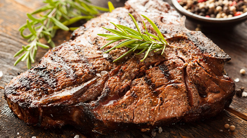 T-bone steak